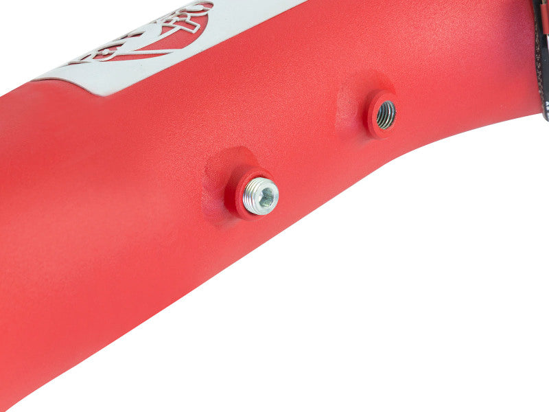 aFe BladeRunner 3in Red IC Tube Cold Side Kit 2016-2022 GM Colorado/Canyon 2.8L