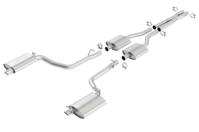 Borla S-Type SS Catback Exhaust for 11-14 Dodge Charger R/T, Chrysler 300 C 5.7L V8