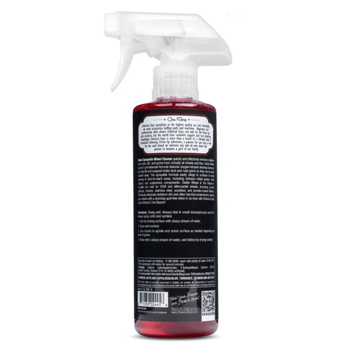 Chemical Guys Diablo Wheel and Rim Cleaner - 16oz.
