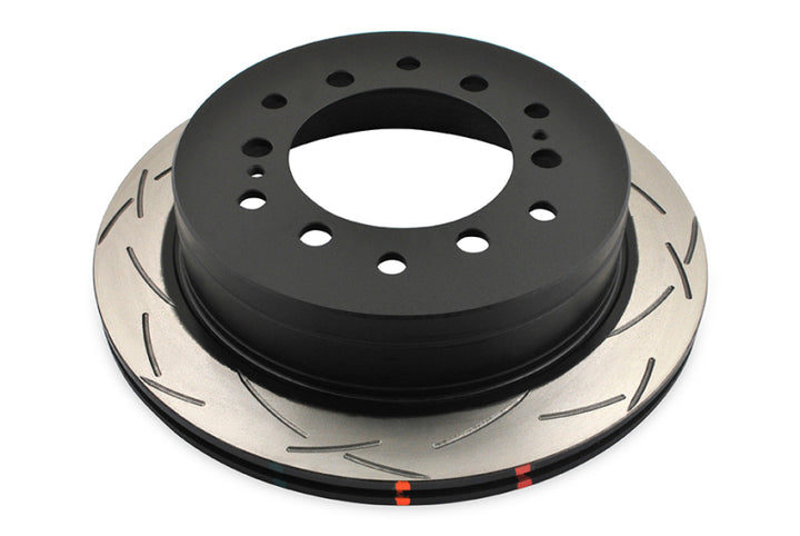 DBA Rear Slotted 4000 Series Rotor High Carbon Heat Treated Iron Compatible with 10+ Toyota 4Runner FJ Cruiser