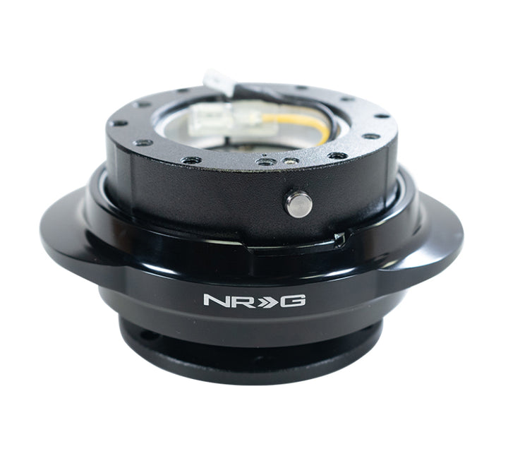 NRG Quick Release Gen 2.2 Black Body Shiny Black Oval Ring - OneFastShop