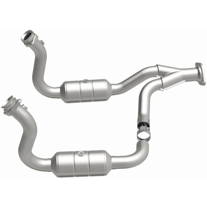 MagnaFlow Y-Pipe Assembly for 08-10 Ford F-250/F-350 SD 5.4L/6.8L & F-450 SD 6.8L - Direct Fit