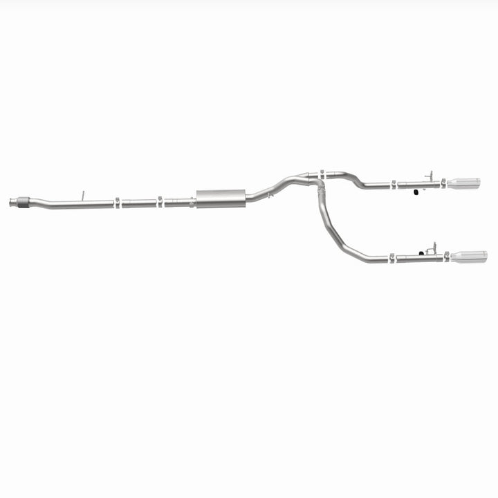 MagnaFlow 2019 Chevy Silverado Dual Exit Exhaust Easy Install