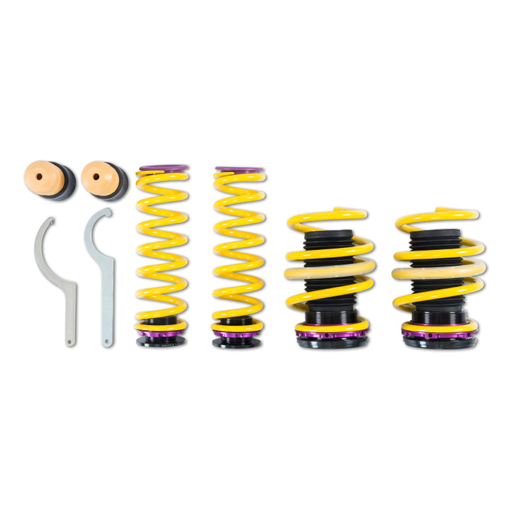 KW Height Adjustable Spring Kit for Audi RS3 (8V) w/ Electronic Damper - OneFastShop