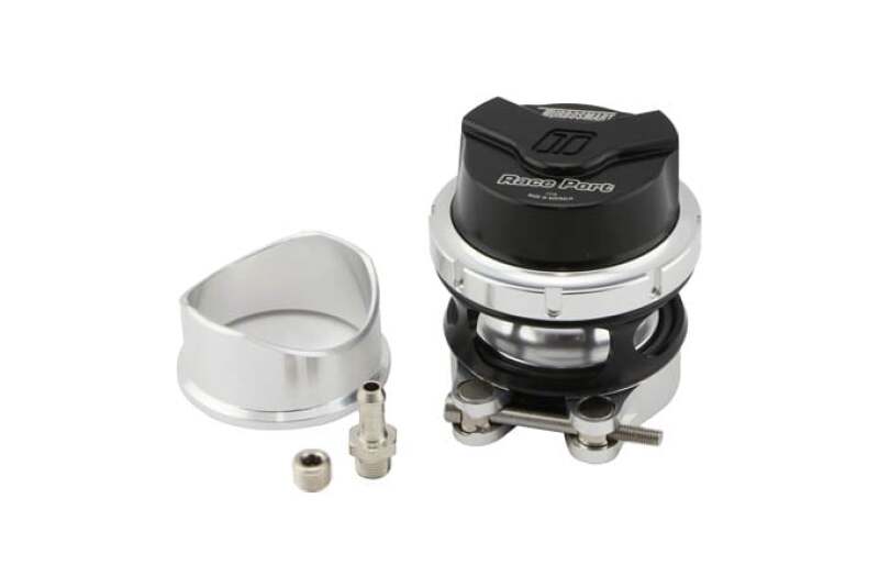 Turbosmart BOV Race Port Gen V Supercharger - Black Blow Off Valve for Competition-Level Engines - OneFastShop