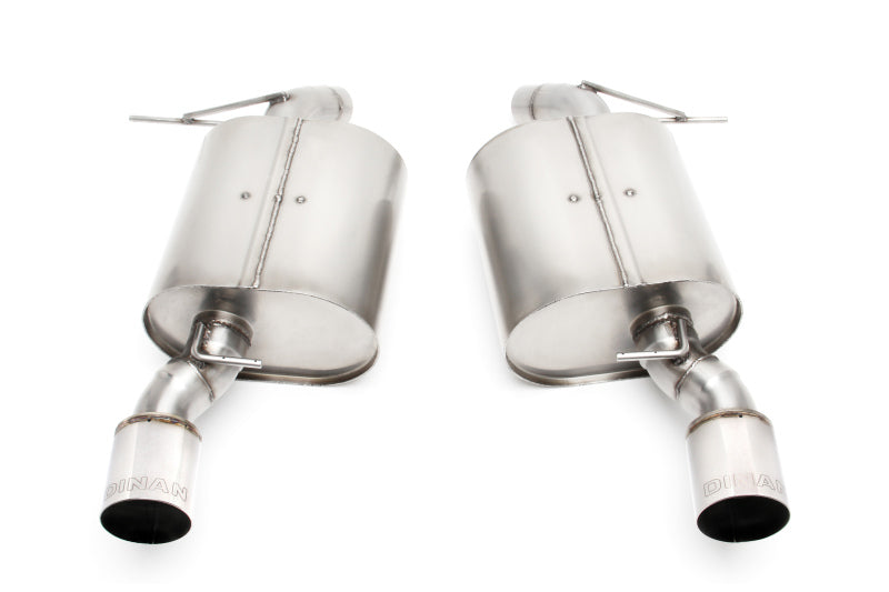 Dinan Free Flow Axle-Back Exhaust - BMW 335i/335xi (E90) 2007-2011 - Polished Tips