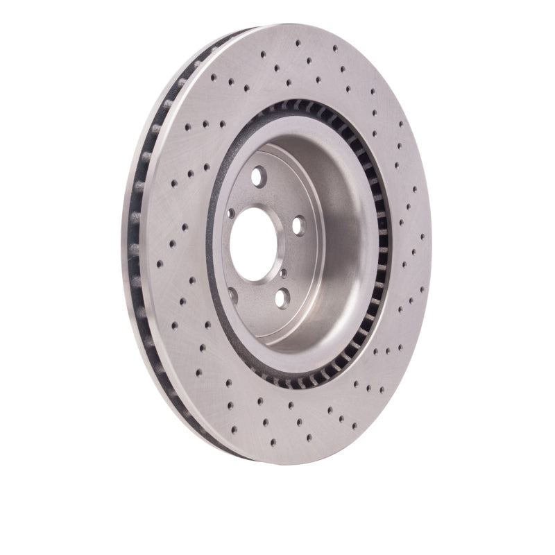 DFC Quickstop Drilled Front Brake Rotor - Lexus IS F 2008-2014, image 5