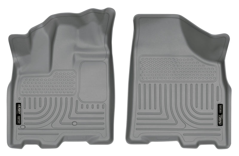 Husky Liners WeatherBeater Gray Front Floor Liners for 2011-2020 Toyota Sienna - OneFastShop