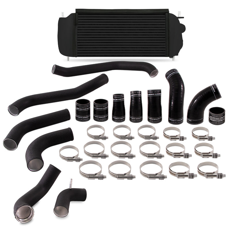 Mishimoto Performance Intercooler Kit - Black Cooler Black Pipes for 2017+ Ford F150 EcoBoost - OneFastShop