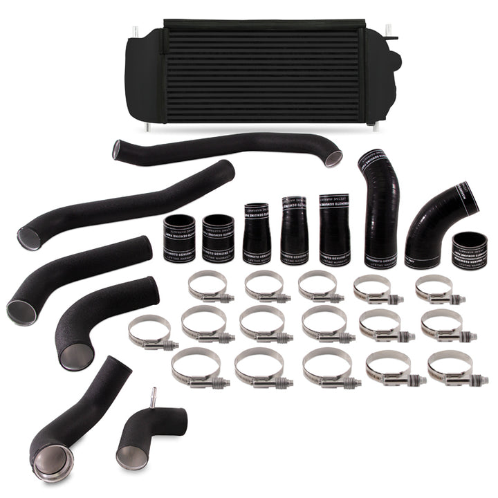Mishimoto Performance Intercooler Kit - Black Cooler Black Pipes for 2017+ Ford F150 EcoBoost - OneFastShop