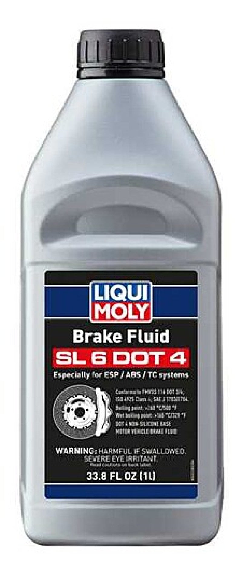 LIQUI MOLY 1L Brake Fluid SL6 DOT 4 for Acura ILX Integra MDX RDX TLX and more - OneFastShop