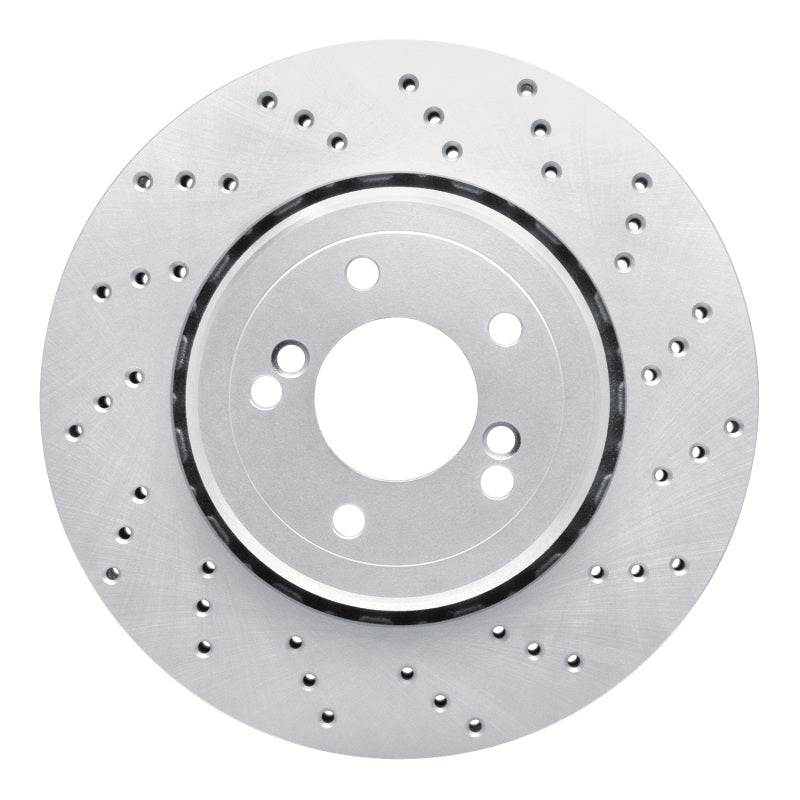 DFC GeoSpec Right Rear Drilled Brake Rotor - BMW M3 / 1 Series M 2008-2013