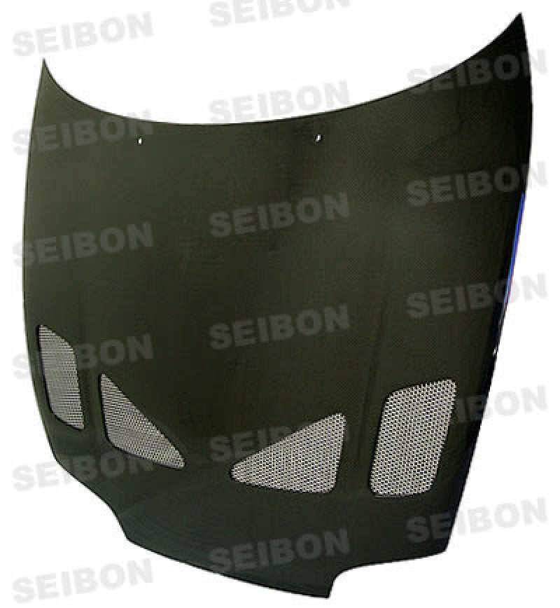 Seibon TR Style Carbon Fiber Hood for 93-98 Toyota Supra JZA80L - OneFastShop