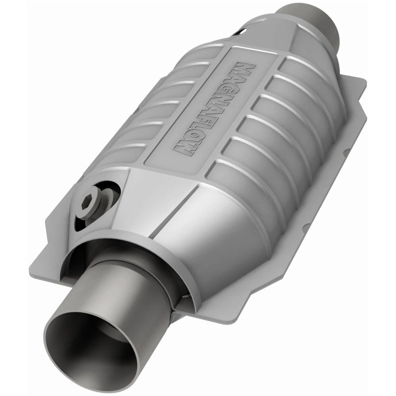 MagnaFlow Conv Univ 2.25 Dual O2 Boss - Easy Install
