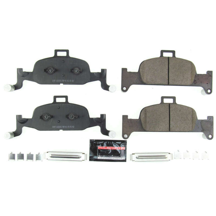 PowerStop Z23 Evolution Sport Brake Pads with Hardware for 2017-2018 Audi A4 All Models - OneFastShop