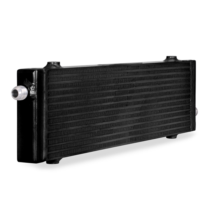 Mishimoto Oil Cooler Universal Large Bar Plate Black - OneFastShop