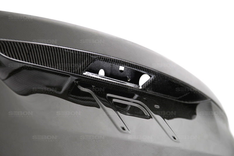 Seibon Carbon Fiber Trunk Lid for 15-16 Ford Focus Hatchback - OneFastShop