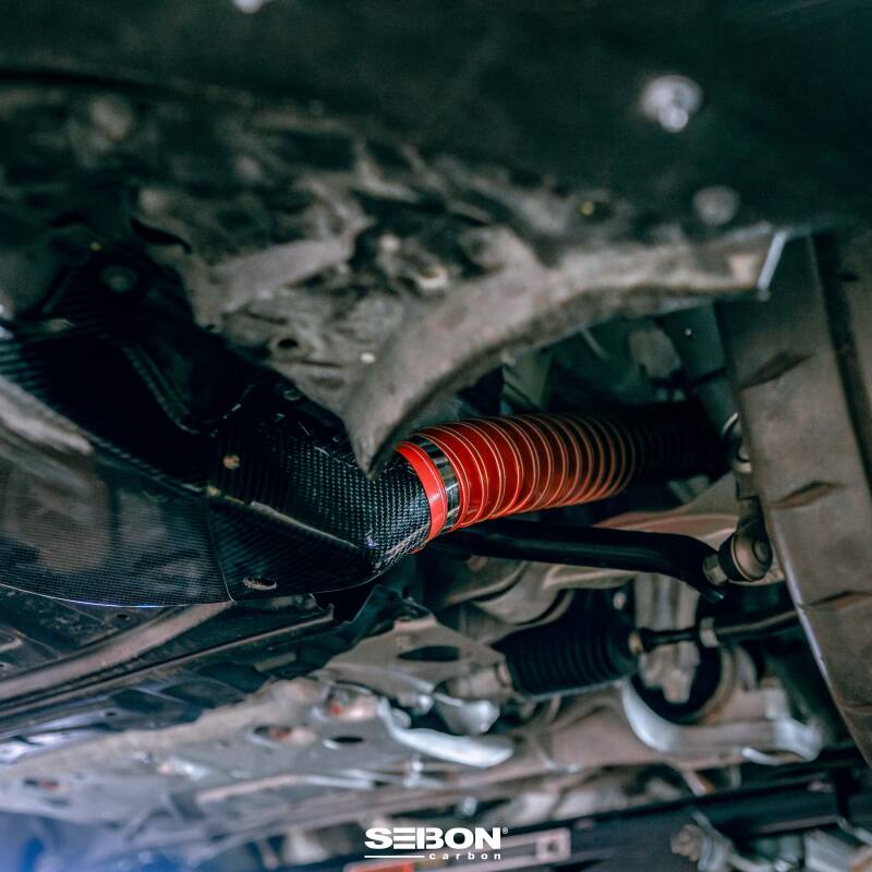 Seibon Carbon Fiber Brake Cooling Duct for 2023 Nissan Z