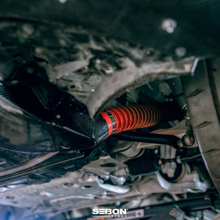 Seibon Carbon Fiber Brake Cooling Duct for 2023 Nissan Z