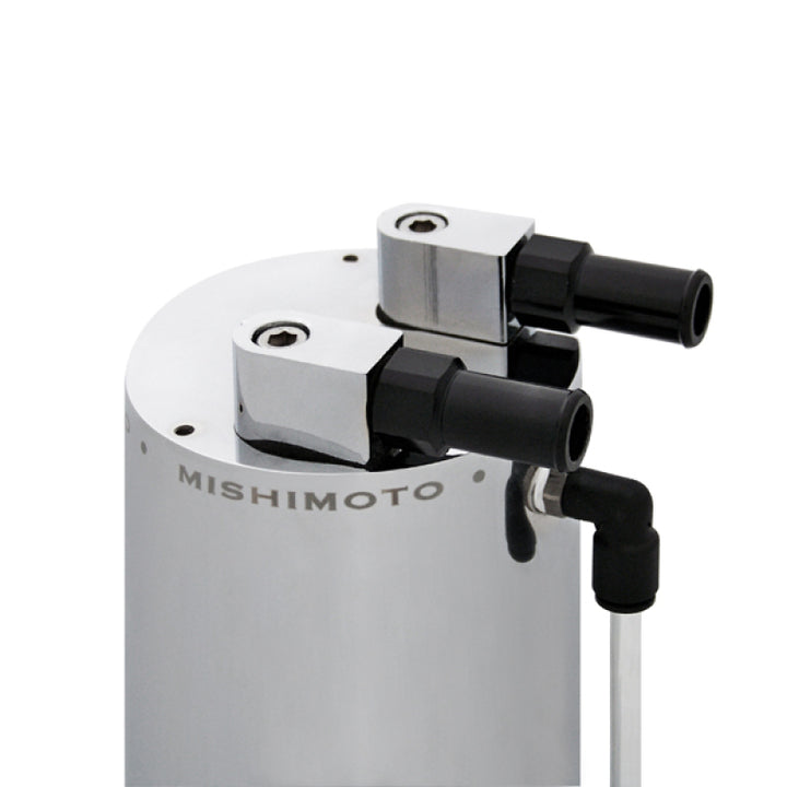 Mishimoto Large Aluminum Oil Catch Can for Enhanced Engine Performance - OneFastShop