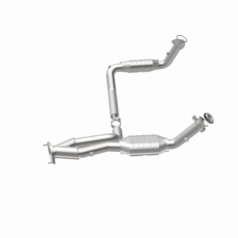 02-06 Cadillac Escalade / 02-06 Chevy Avalanche 5.3L Y-Pipe: Dual Converter for 2WD - Easy Install