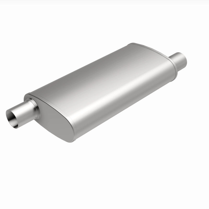 MagnaFlow Stainless Steel Muffler 4X9 Oval 18" - Chevy/GMC - Enhanced Performance
