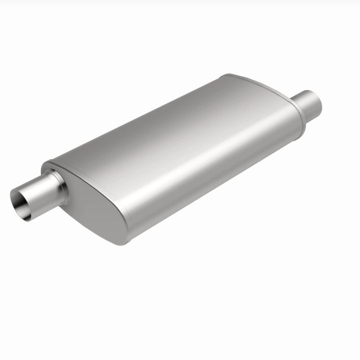 MagnaFlow Stainless Steel Muffler 4X9 Oval 18" - Chevy/GMC - Enhanced Performance