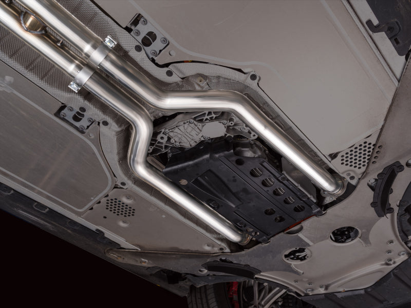 AWE Tuning BMW G90/G99 M5 Track Edition Cat-Back Exhaust Diamond Black Tips