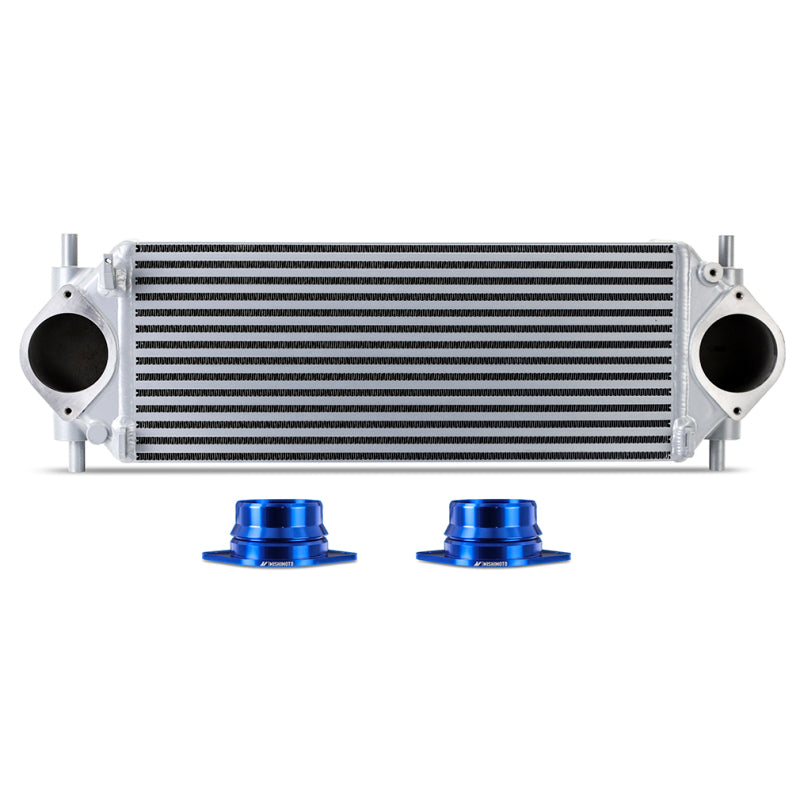 Mishimoto Stock Location Intercooler Kit - Ford 2.3L Bronco 2021-2026 - Polished Pipes - Silver Core, image 6