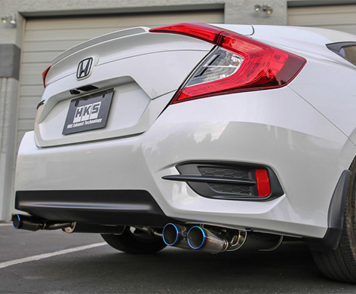 HKS LEGAMAX Premium Exhaust System for Honda Civic Sedan FC