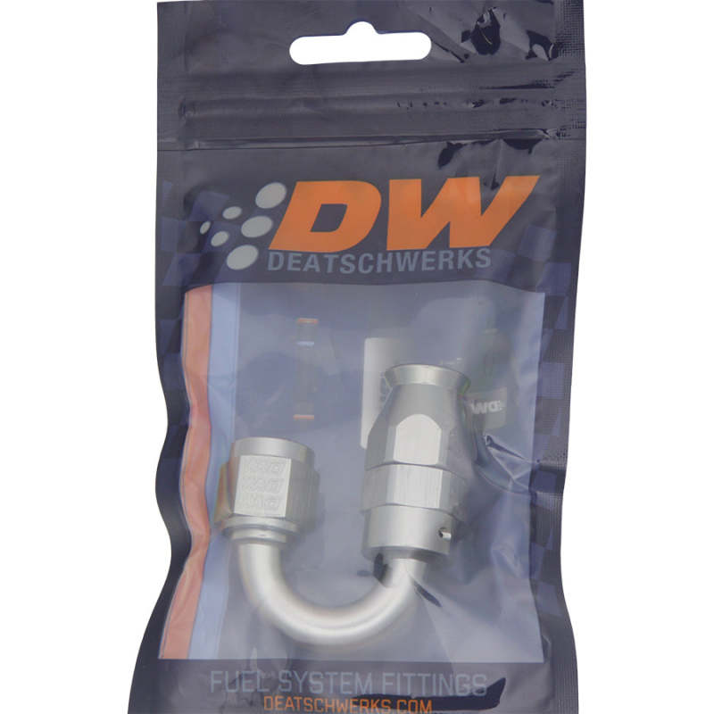 DeatschWerks 6An Female Swivel 180-Degree Hose End Ptfe (Incl. 1 Olive Insert)