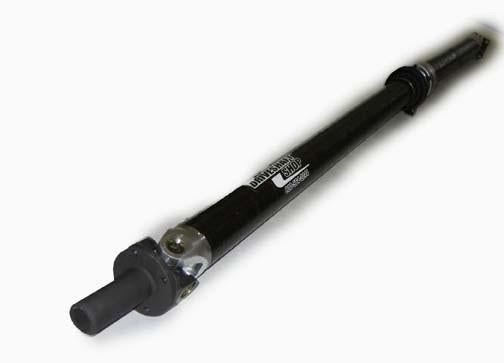 Driveshaft Shop Carbon Fiber 2-Piece Rear Driveshaft - Mitsubishi Lancer Evolution X 2008-2015