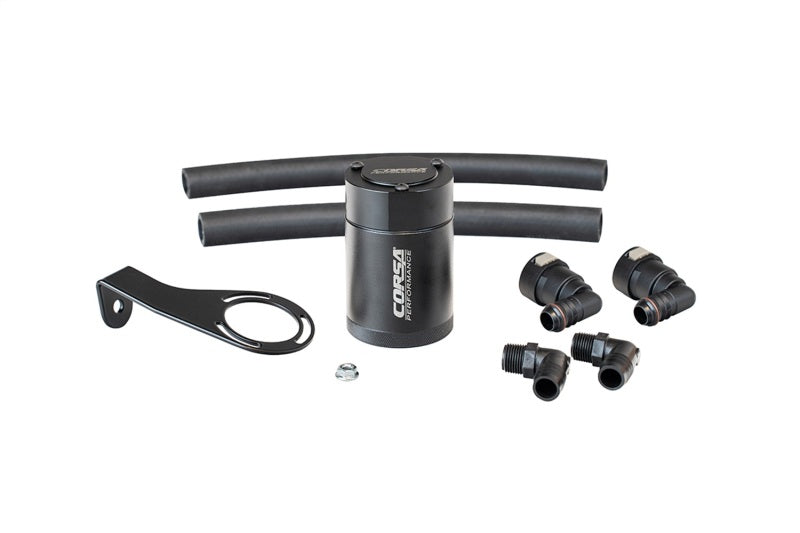CORSA Performance Aluminum Oil Catch Can for 2021-2024 Ford Bronco 2.7L