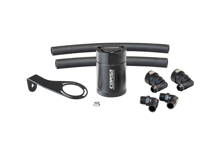 CORSA Performance Aluminum Oil Catch Can for 2021-2024 Ford Bronco 2.7L