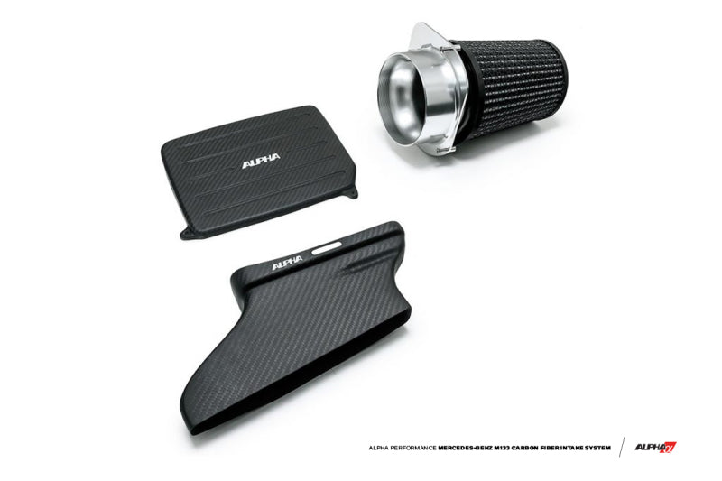AMS Performance Alpha Intake System with Carbon Fiber Duct & Lid for Mercedes-Benz CLA 45 AMG 14-18
