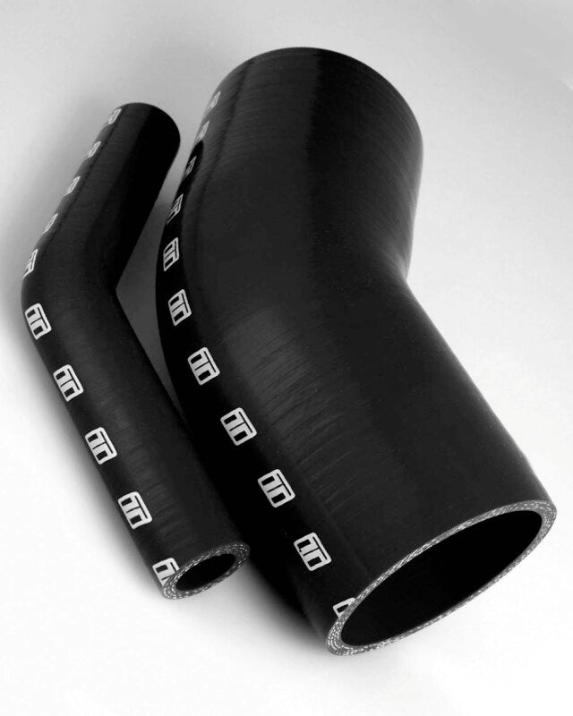 Turbosmart 45 Elbow 2.75 Black Silicone Hose for Performance Applications