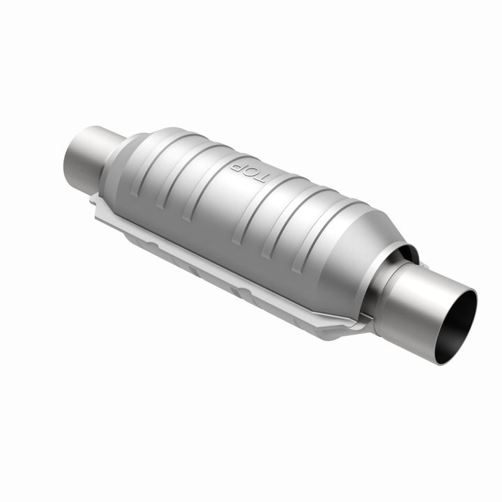 MagnaFlow Catalytic Converter 2 in Inlet 2 in Outlet 11 in Length SS - CARB Compliant