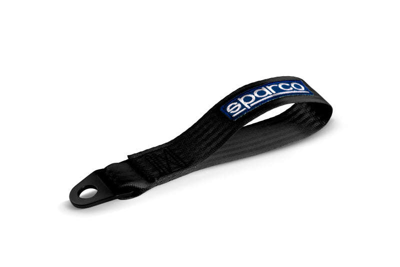 Sparco Tow Strap Black - for Added Safety - OneFastShop