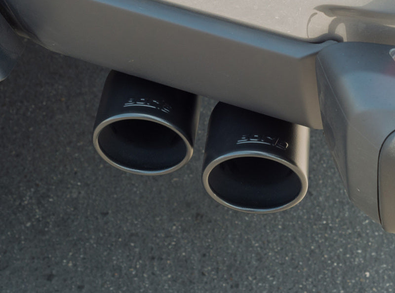 Borla ATAK Catback Exhaust System with Ceramic Black Tips for 2020 Jeep Gladiator JT 3.6L V6 AT/MT AWD