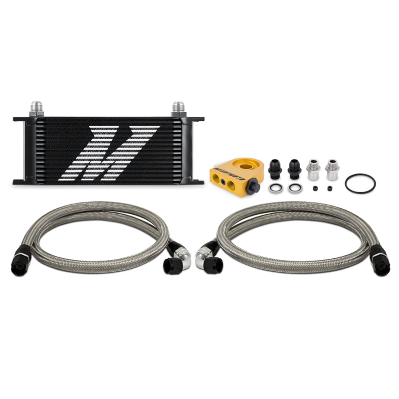 Mishimoto Universal 16 Row Thermostatic Oil Cooler Kit - OneFastShop