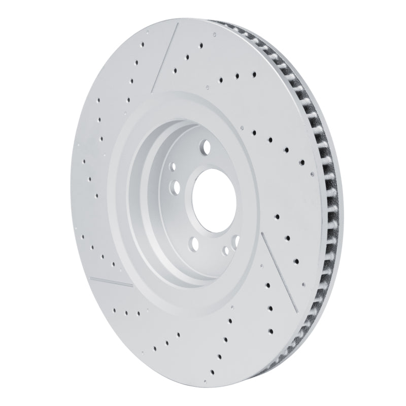 DFC GeoSPEC Coated Drilled and Slotted Rear Brake Rotor - Mercedes-Benz GLE53 AMG / GLS63 AMG 2021-2025, image 4