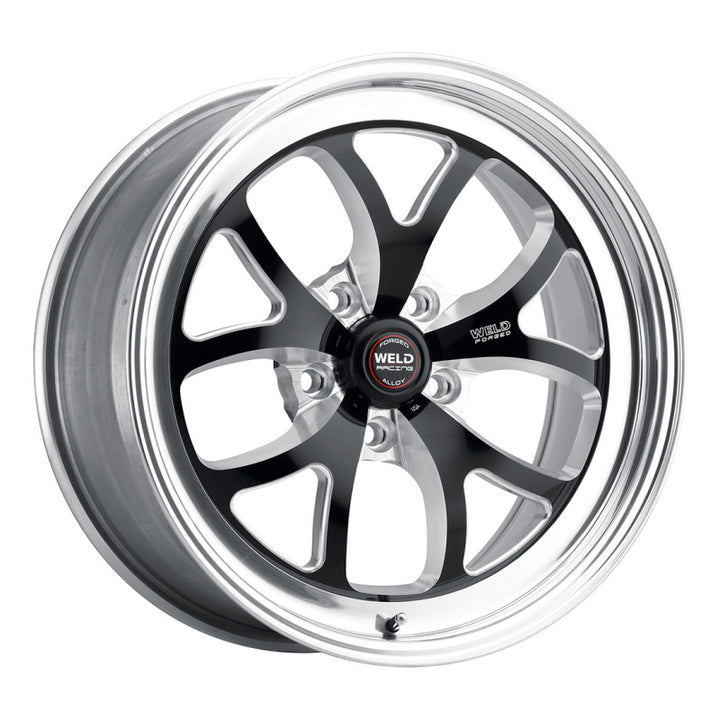Weld S76 15x10.33 / 5x4.75 BP / 6.5 in. BS Black Wheel (Low Pad) – Non Beadlock - OneFastShop