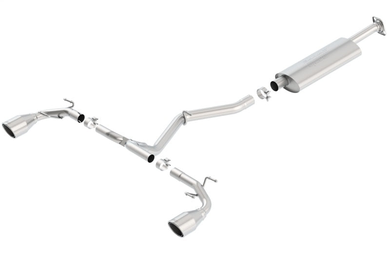 Borla SS Catback Exhaust for 13-15 Scion FR-S 2.0L 4cyl & 13 Subaru BRZ 2.0L 4cyl 6spd