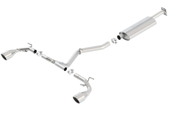 Borla SS Catback Exhaust for 13-15 Scion FR-S 2.0L 4cyl & 13 Subaru BRZ 2.0L 4cyl 6spd