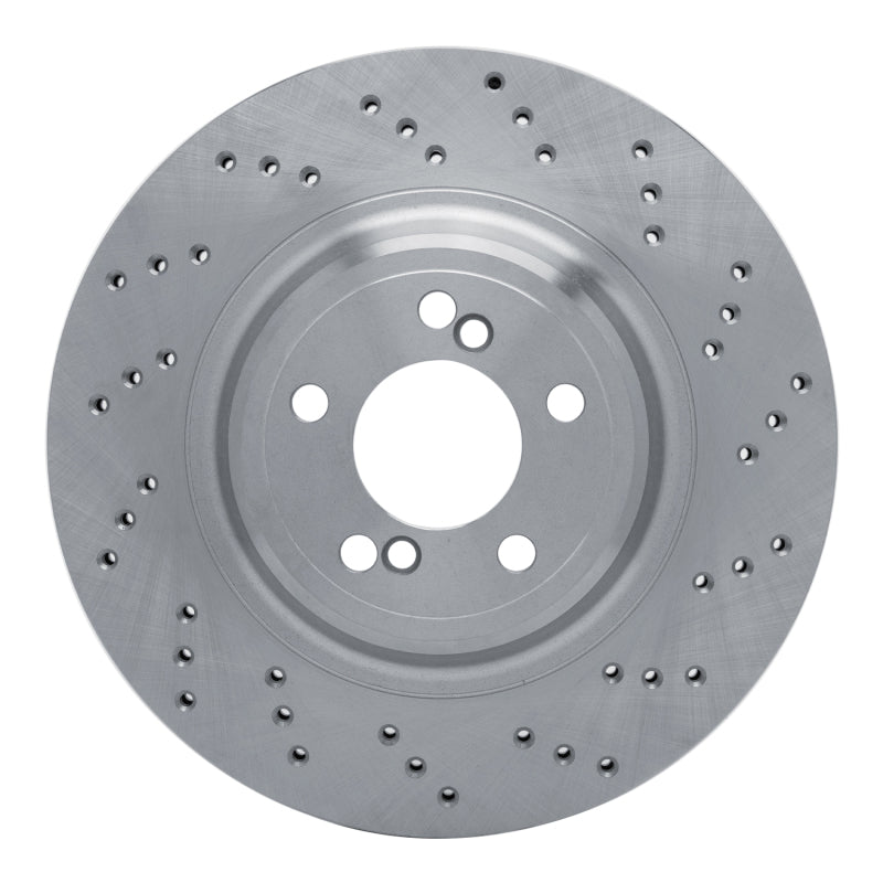 DFC Rear Right Drilled Brake Rotor - BMW M2 / M3 / M4 2015-2020