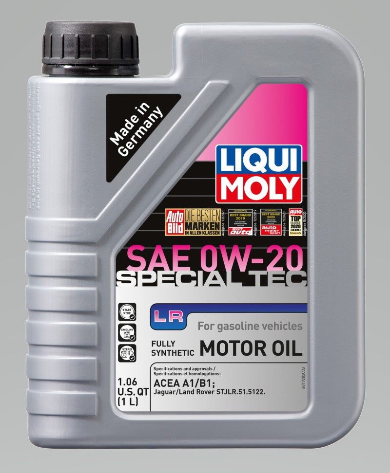 LIQUI MOLY 1L Special Tec LR Motor Oil SAE 0W20 Low Friction for Jaguar Land Rover Compatibility