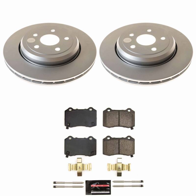 PowerStop Z23 Rear Coated Brake Kit - Dodge Durango / Jeep Grand Cherokee 2018-2026