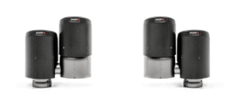 Akrapovic Turbo Tail Pipe Set Carbon for 17-18 Porsche Panamera