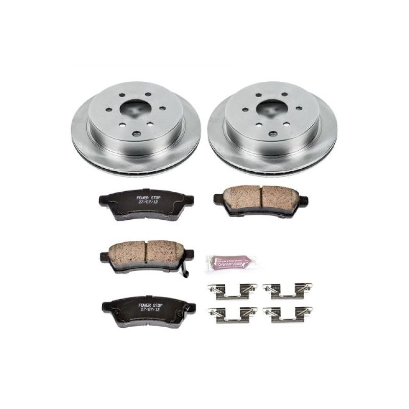 PowerStop Autospecialty OE Rear Brake Kit - Nissan Frontier / Xterra 2005-2024