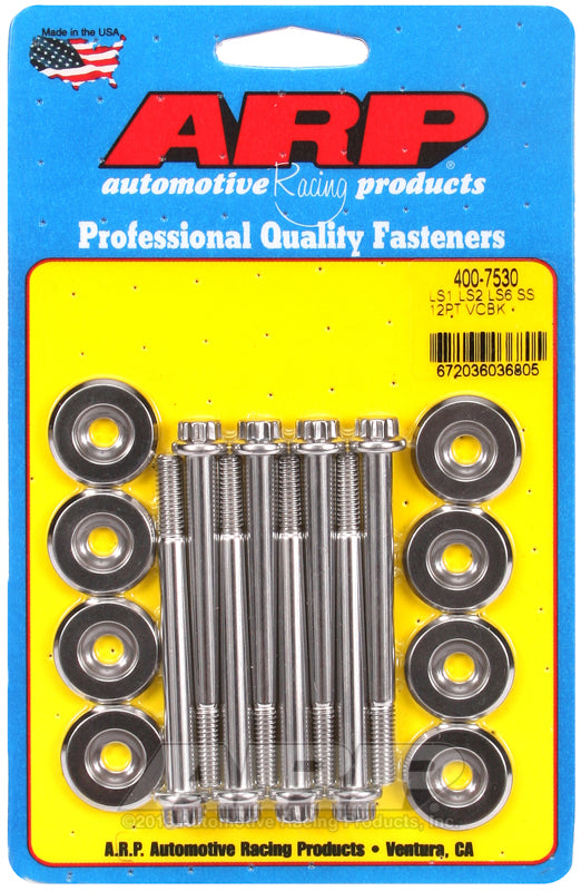 ARP LS1 LS2 12Pt Valve Cover Bolt Kit